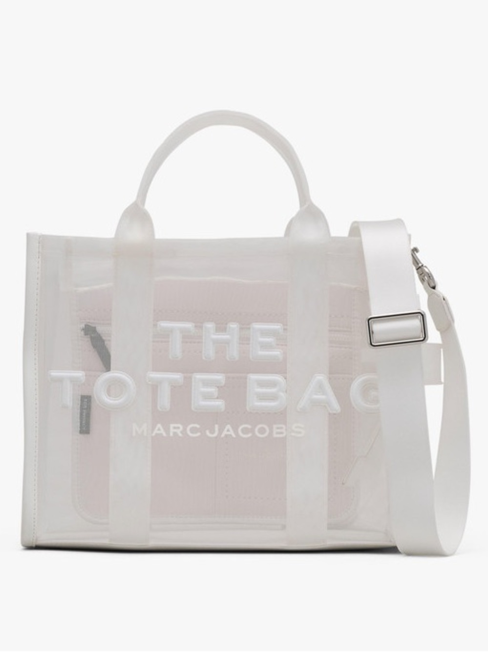 Marc Jacob’s Women’s The Mesh Medium Tote Bag - White